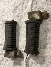 Pedaline Pedane Posteriori Originali Moto Morini 350 Kanguro 501 Camel