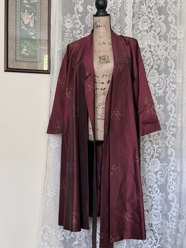 Cappotto taffettà borgogna - cappotto,
