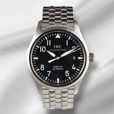 Orologio Uomo IWC 39mm Pilot Mark XVI Quadrante Nero Acciaio Inox IW325504