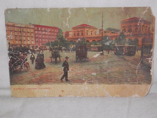 Vecchia foto cartolina inizi
