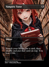 Vampiric Tutor - MTG Anime Personalizzato - Playtest