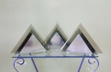 TRIS LUMI CROMO E VETRO - LED