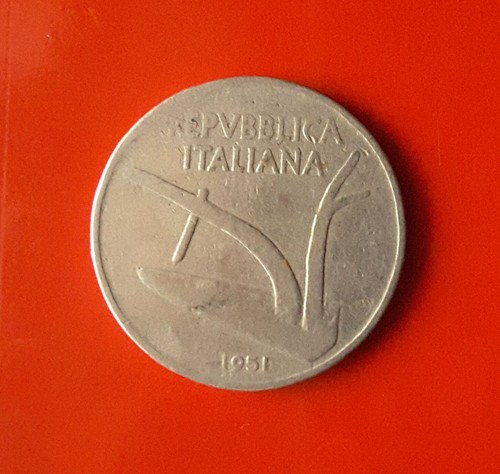 Lire 1951 errore senza - 10,