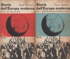STORIA DELL'EUROPA MODERNA  Vol 1-2