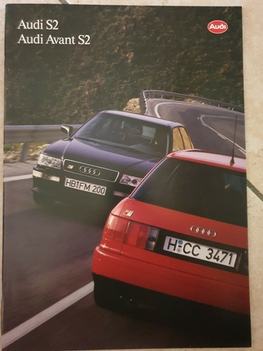 Audi avant 1993 depliant - avant,
