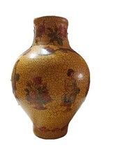 Vaso terracotta decorato - terracotta, a