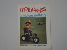 advertising Pubblicità 1971 MOTO PEREGO PINES MOTOCROSS A MOTORE ELETTRICO