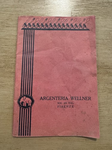 Raro catalogo 1929 argenteria - 1929,