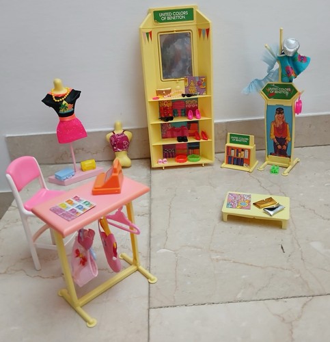 Barbie negozio benetton - barbie,