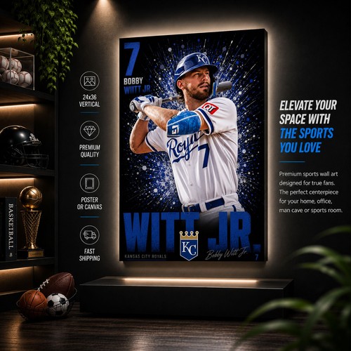 Poster tela bobby - witt, jr