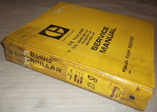 CAT CATERPILLAR D8 D8H TRACTOR DOZER SERVICE SHOP REPAIR MANUAL BOOK 36A 46A 68A