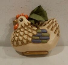 THUN VINTAGE - FORMELLA GALLINA, FATTORIA,COLORATA, DA APPENDERE, CERAMICA