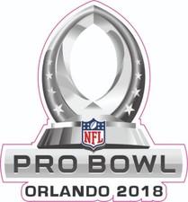 Decalcomanie mini casco calcio ispirato Pro Bowl 1981