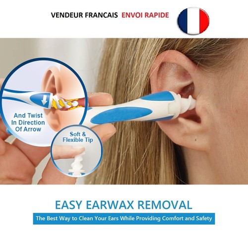 Nettoyeur spirale oreilles - nettoyeur, d'oreilles