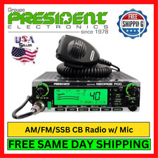 President GEORGE FCC CB Ham