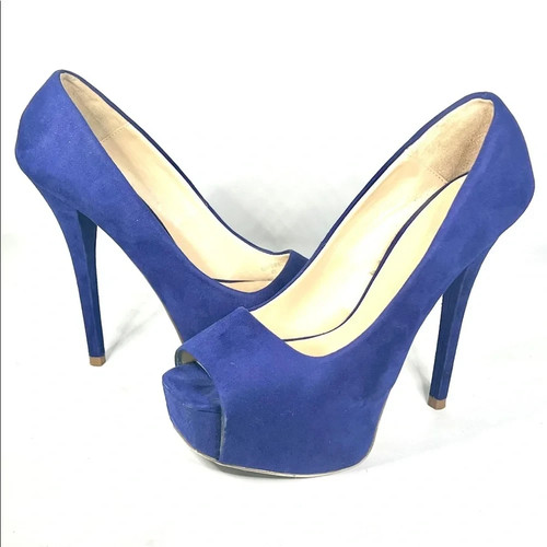 Scarpe decolte donna zara - zara, blu