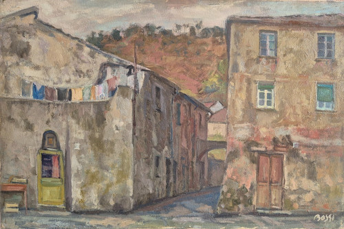 Dipinto olio tela carlo - olio,