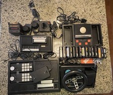 Enorme pacchetto console Colecovision testata e funzionante. Espansione Atari, 19 giochi.