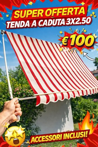Tende sole caduta 3x2 - da, a