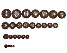 Cuscinetti in pelle accessori per parti di ricambio 26 pezzi per sax alto