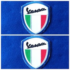 A Pair Of Vespa Scooter