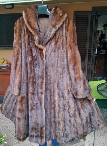 Pelliccia visone marrone - di,