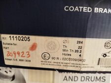 Kit 2 Dischi Freni Anteriori Fiat 500 ABARTH  ALFA 155 +++  60813038  46455892