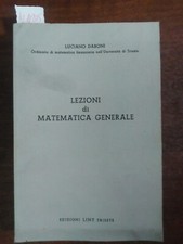 Lezioni di matematica generale