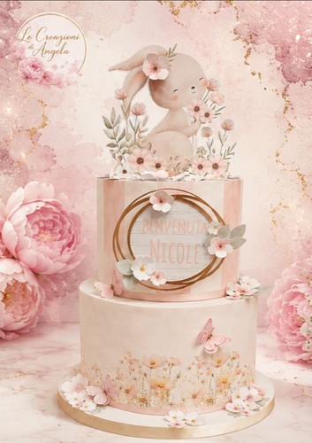 Torta scenografica bimba
