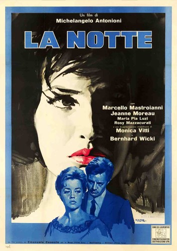 Notte 1961 poster - notte,