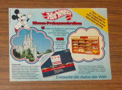 Rara pubblicità mattel - rara, hot