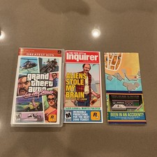 Grand Theft Auto Vice City Stories (PSP 2006) custodia mappa poster solo manuale GTA