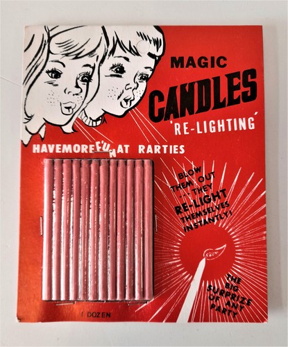 Magic candles lighting - candles, re-lighting
