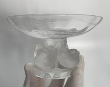 Lalique ciotola piedistallo