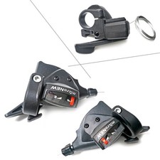 Deragliatore liscio nero