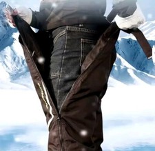 Pantaloni Protettivi Termici Motociclista Apribili Laterale