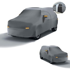 TELO AUTO SUV COPRIAUTO FELPATO IMPERMEABILE ZIP E RIFRANGENTI 2XL:508x195x152cm