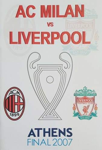 Champions league final 2007 - league,