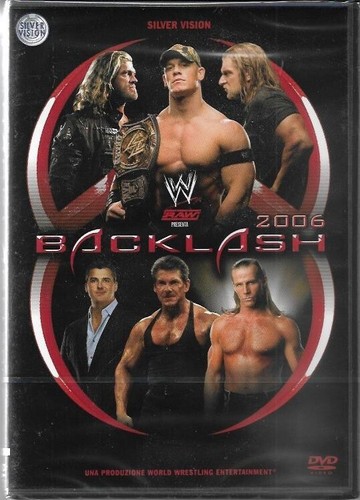 Wwe backlash 2006 dvd nuovo - 2006,