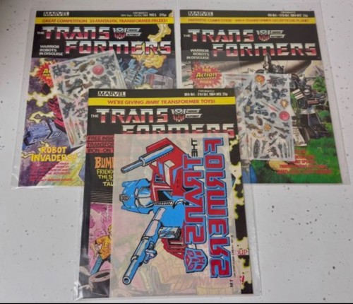 Transformers marvel - g1, uk