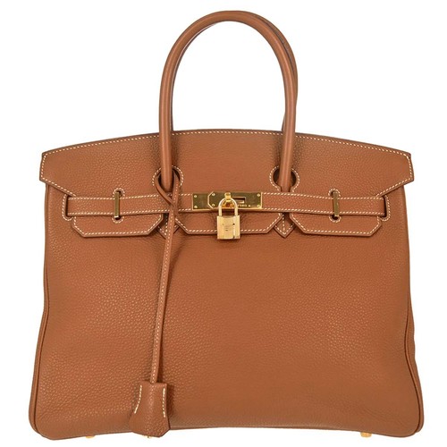 Hermes gold togo birkin - togo, 35