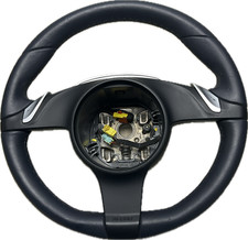 Volante sterzo in pelle per