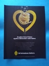CLIPPING DI GIORNALE PUBBLICITA' GRANA PADANO DA COLLEZIONE - (96)
