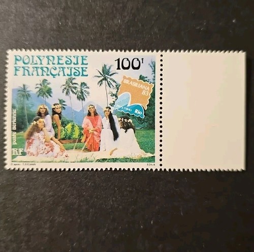Timbro polinesia brasiliana - polinesia, brasiliana'83