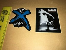 U2 ACHTUNG BABY/ RATTLE AND HUM NR.2ADESIVI/NR.2 STICKERS VINTAGE ANNI 80/90