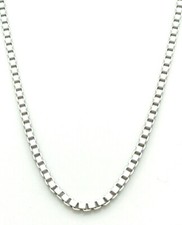 CATENA IN ORO BIANCO 18 CT 750