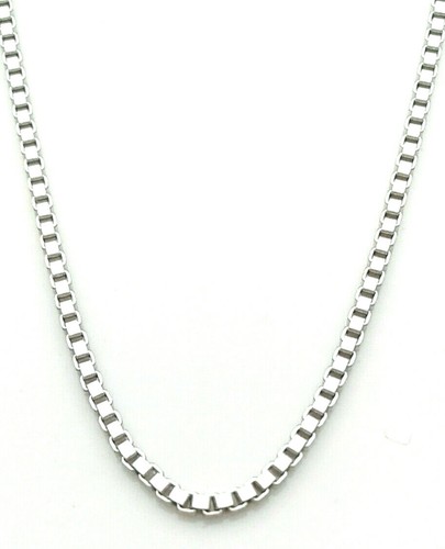 Catena oro bianco ct - 18,