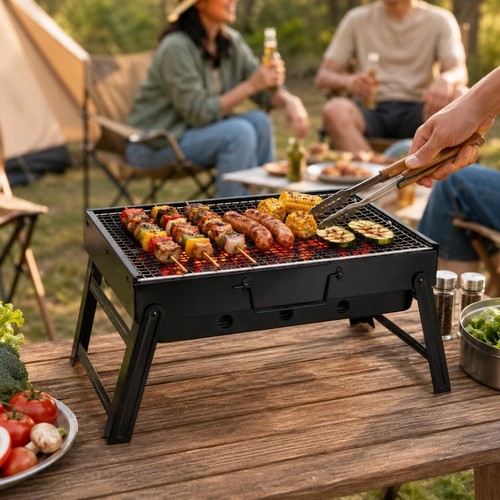 Barbecue portatile carbone - barbecue, a
