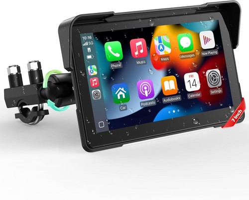Autoradio impermeabile moto - 7",