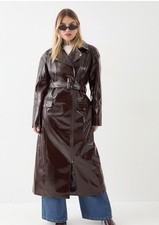 trench coat vinile premium